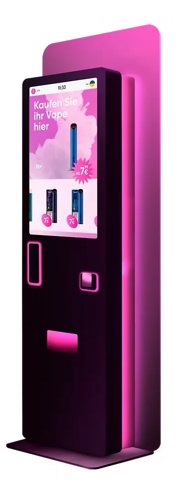 Vape4Me Free Stand – Freistehender Automat für Plätze und Innenhöfe